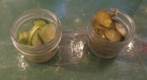 Homemade pickles at Morse's Sauerkraut