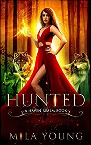 Cover of Hunted by Mila Young - reverse harem books